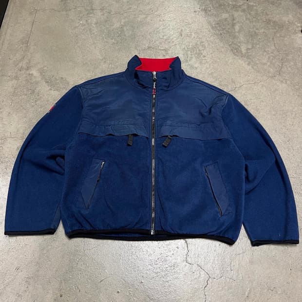 (BIG SIZE)1990s TOMMY 타미힐피거 플리스자켓
