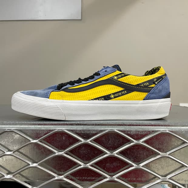반스 올드스쿨 고어텍스 블루 옐로우 280