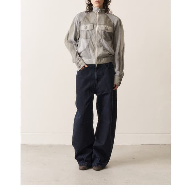 Knit Bomber Jacket, Dim