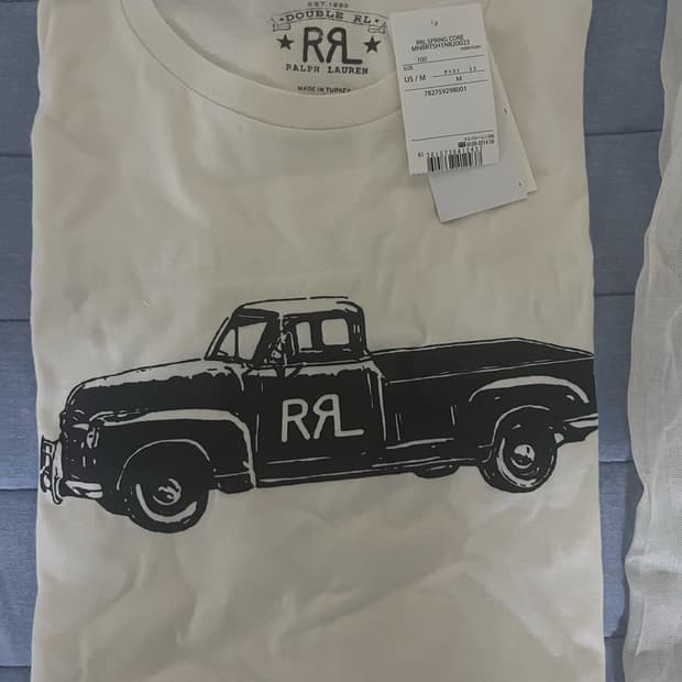 RRL 트럭 저지 티셔츠 M