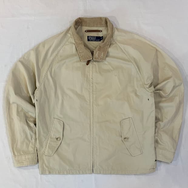 폴로 랄프로렌 코듀로이 바라쿠타 스윙탑 자켓 베이지