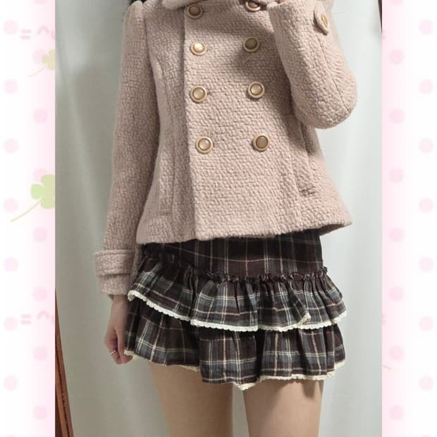 세실맥비 핑크 코트