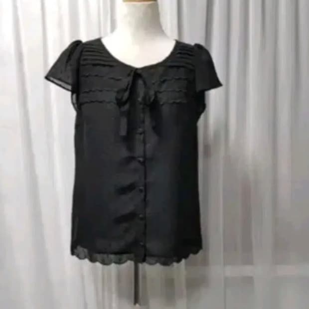 고스룩 빈티지 블라우스 반팔 셔츠 고스 지뢰계