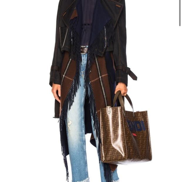 로에베 블랭킷 트렌치코트 자켓 36