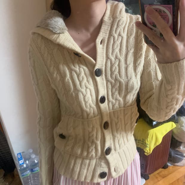 GAP 빈티지 니트 후드