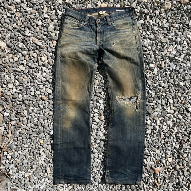 리바이스 505 (일본판) 빈티지 페이즐리 데님(실측확인)