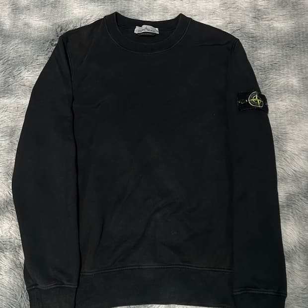 [M size] 스톤아일랜드 맨투맨 블랙