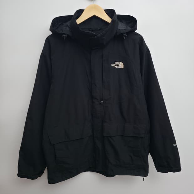 [L] 노스페이스 블랙 고어텍스 바람막이 자켓