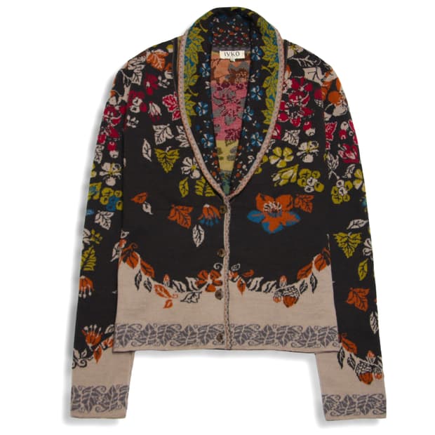 IVKO Flower Pattern cardigan