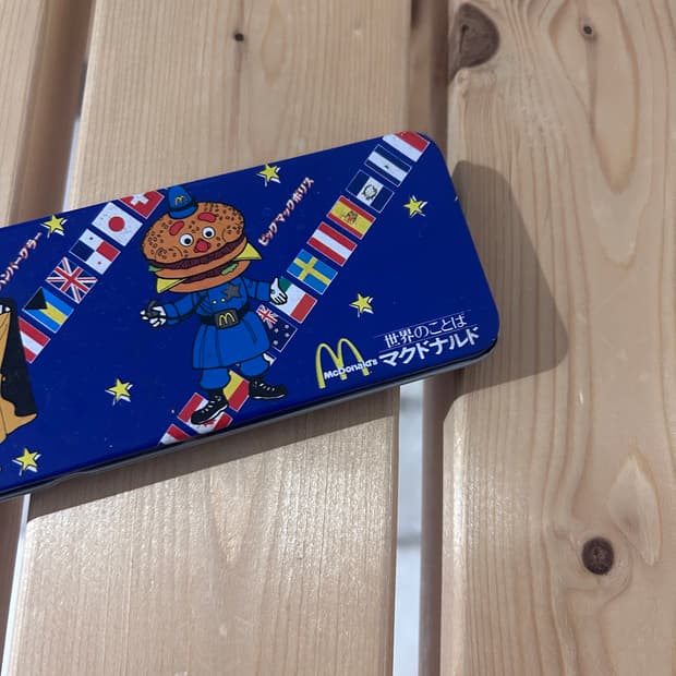 80’s McDonald’s pencil case(tin case)