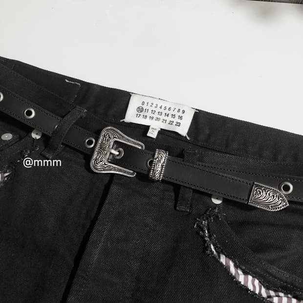 [Unisex] 아일렛 클래식 웨스턴 벨트