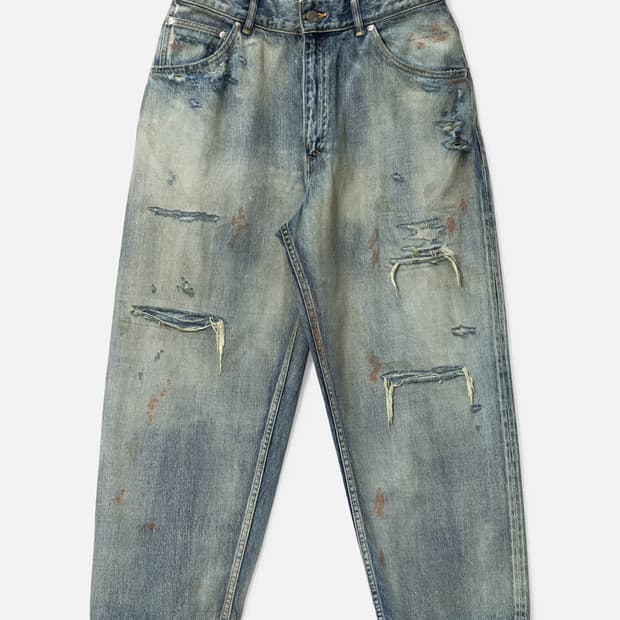 [2] 안셀름 리메이크 셀비지 테이퍼드 5p 데님 팬츠