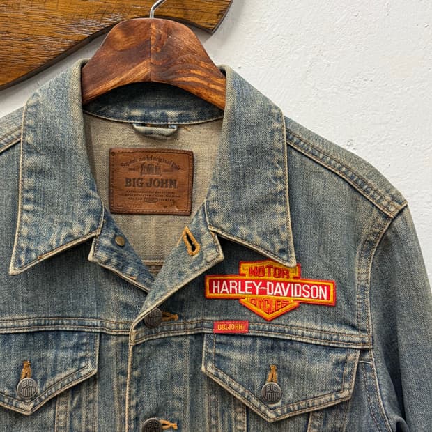 55) Japan Big John Denim Custom Jacket