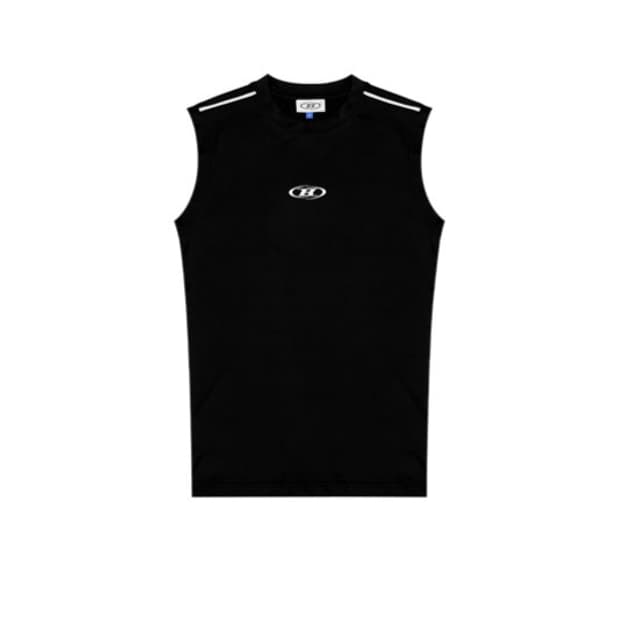 본투윈 로고 포인트 슬리브리스 나시 민소매 1&3