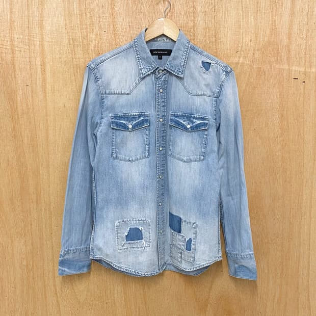 JACK ROSE repair denim western shirts