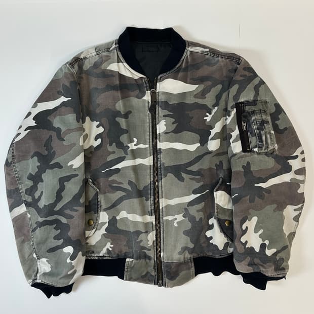 usa 플라이트 카모 ma-1 자켓 