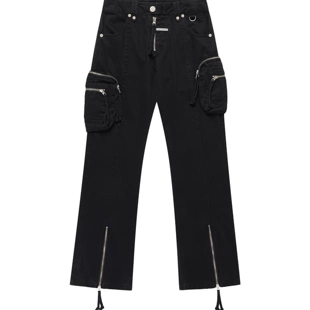 더바이닐하우스 WASHED MILITARY CARGO PANTS