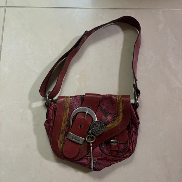 Dior 디올 새들 벨트백