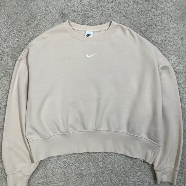 나이키 크롭 맨투맨/#2956