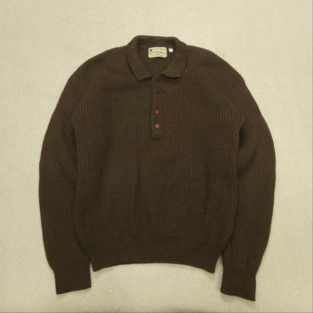 빈티지 카라넥 울니트 L