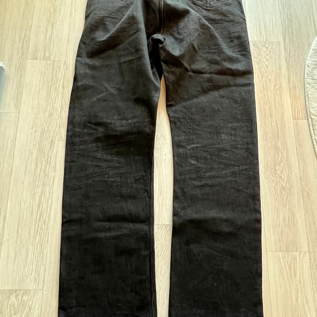 RRL waist overall 34x32  black