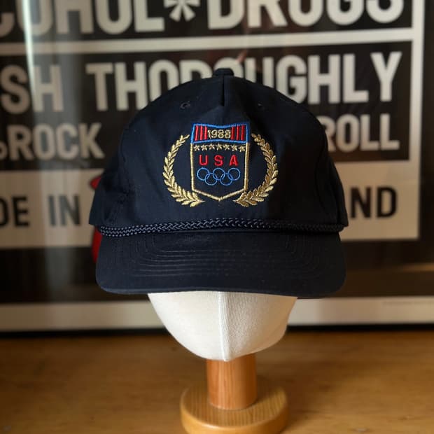 80s Vintage 빈티지 1988 USA 올림픽 모자