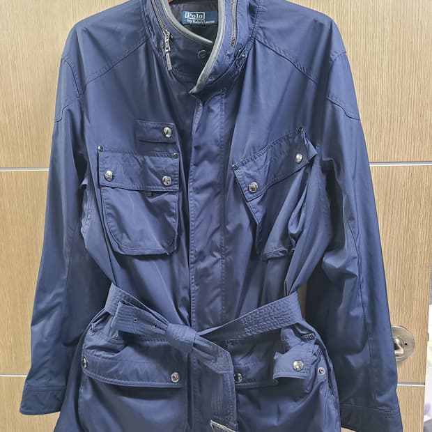 폴로랄프로렌 네이비 벨티드 자켓 xxl