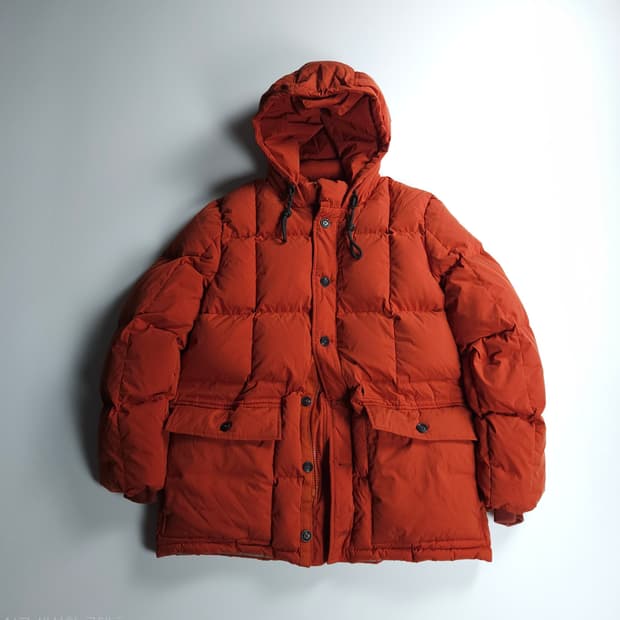 에디바우어 카라코람 오리지널 복각 다운 파카 브릭