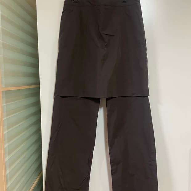 아우로 팬츠 스커트 브라운 M