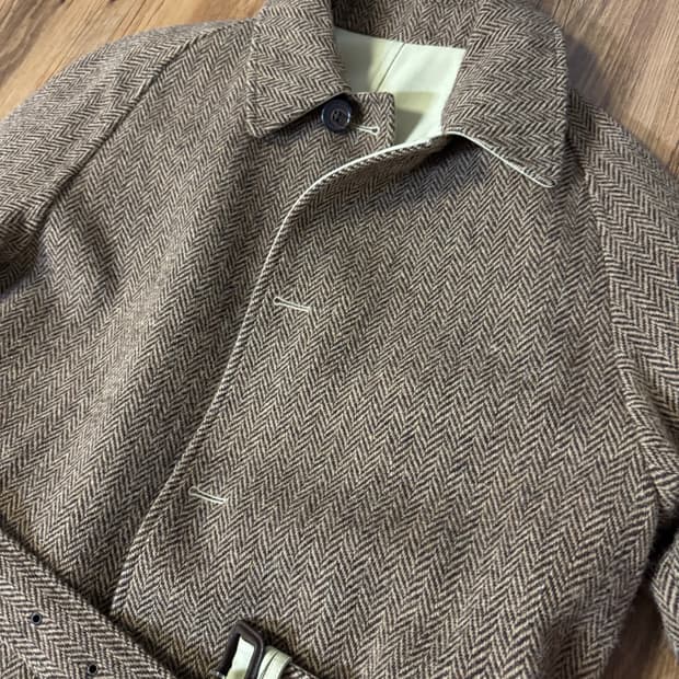 폴로 랄프로렌 발마칸 리버서블 코트 38