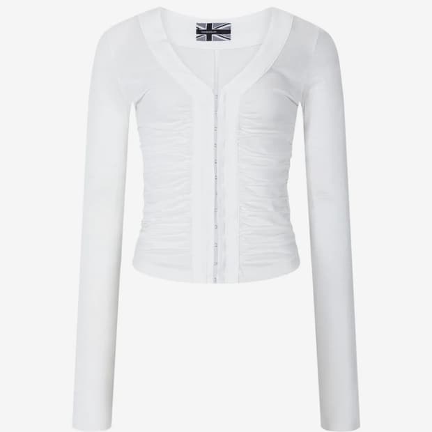 플리즈노팔로우 candela hooked shirring 