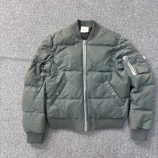 M 디스이즈네버댓 봄버 덕다운 자켓 0311J