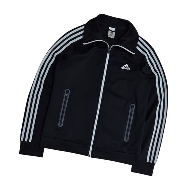 아디다스 검흰 삼선 져지