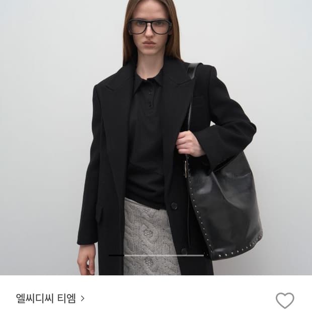 lcdc tm 스터드 버킷백