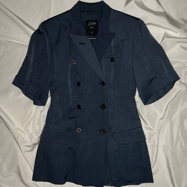 Jean paul gaultier half sleeved jaket