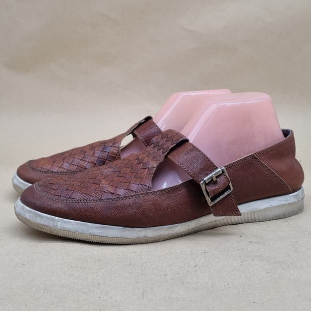 영에이지 천연가죽 남성샌들 실사이즈 270