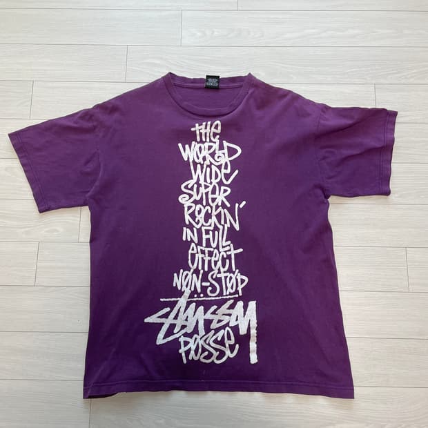 00s 올드 스투시 반팔티