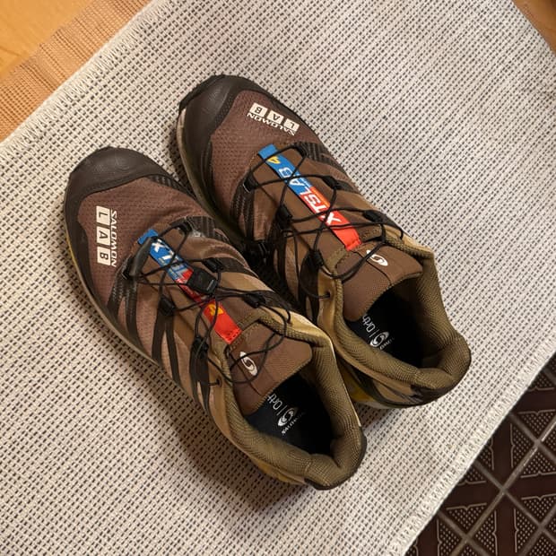 살로몬 xt-4 브라운 290