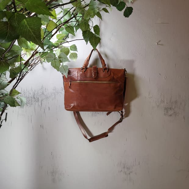 몽삭 올 레더 브리프케이스