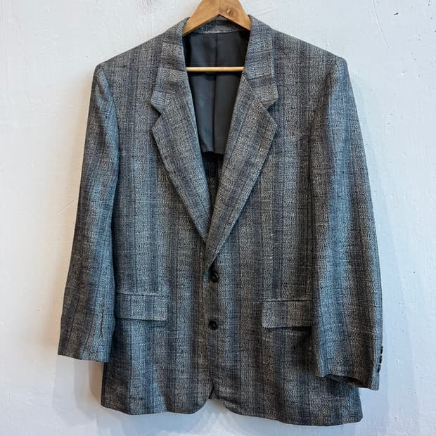 LANVIN 랑방 실크100% 블레이저 자켓