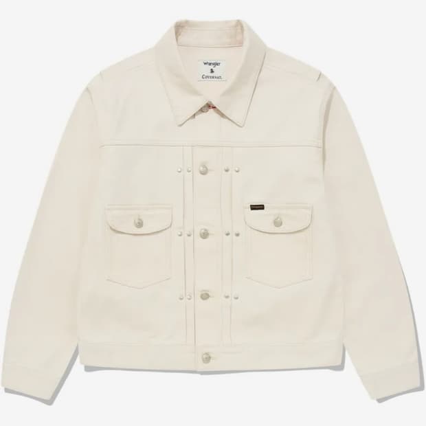 아이보리 데님자켓 판매합니다.