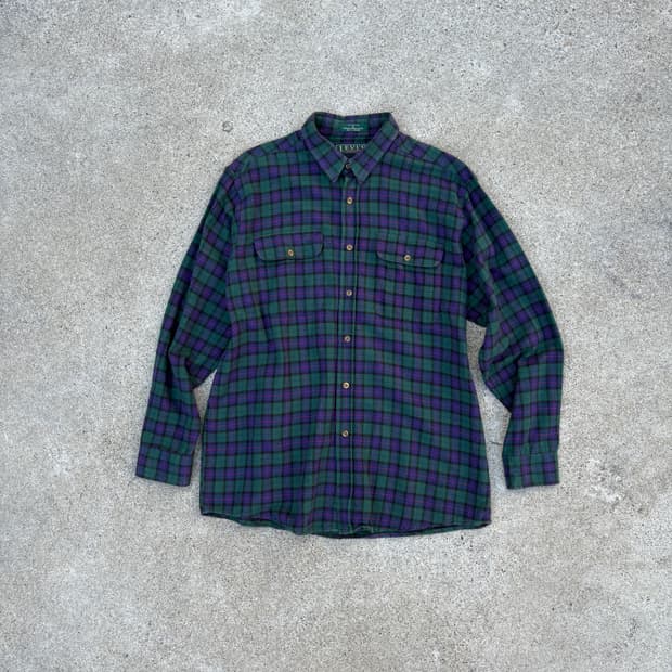 90s 리바이스 셔터 크릭 플란넬 셔츠