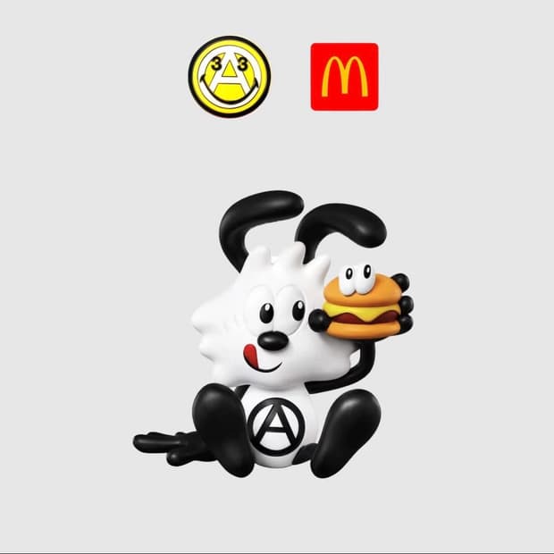 Verdy 베르디 x 맥도날드 콜라보 한정판 피규어 4종