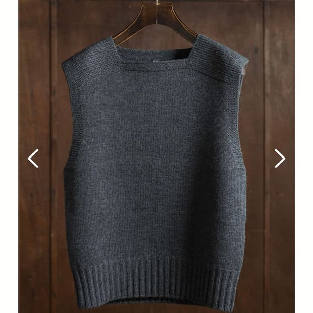 [40] 타이가타카하시 Lot528 arc 니트베스트 차콜