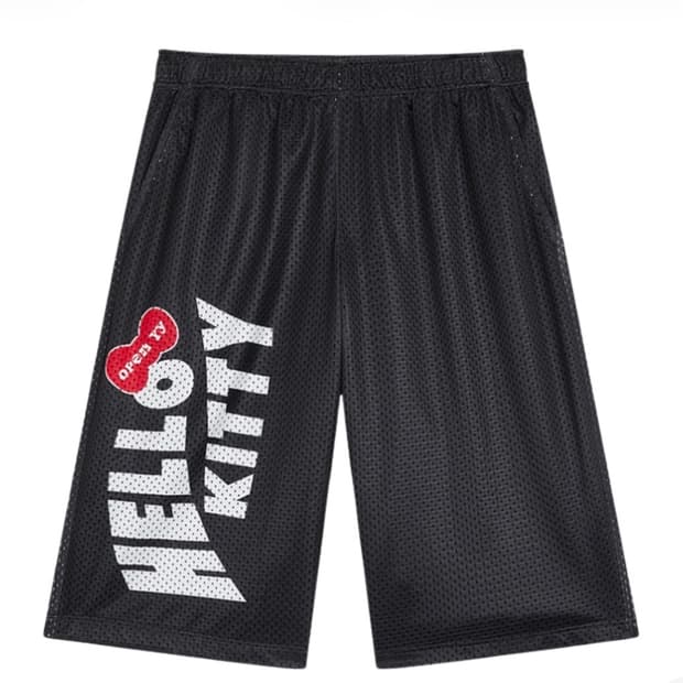 OPEN YY HELLO KITTY X YY MESH SHORT