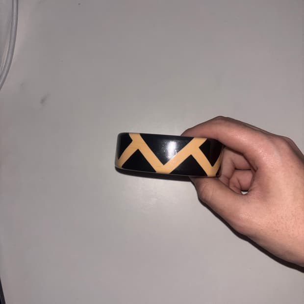 쉐브론 패턴 뱅글