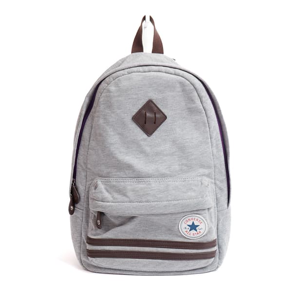 [CONVERSE] 그레이 스웨트 패브릭 백팩