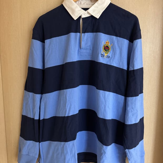 폴로 랄프로렌 럭비 셔츠 XL