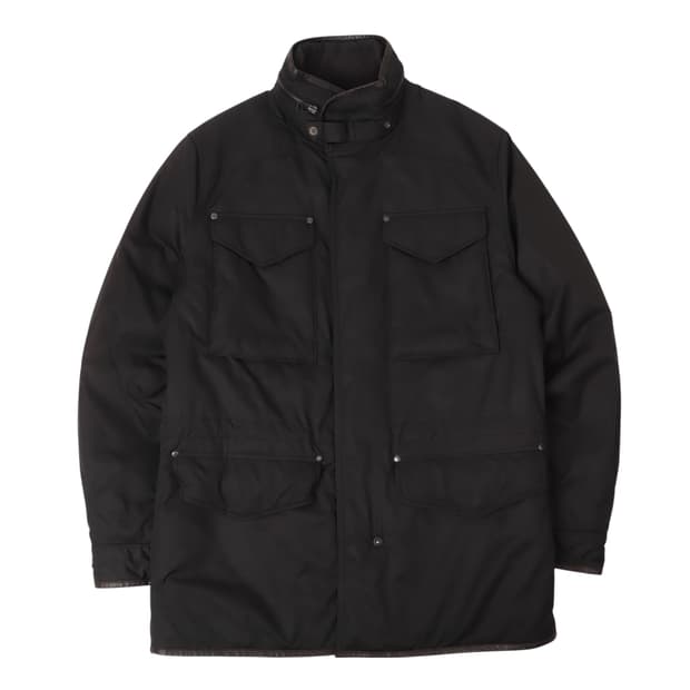 폴로 랄프로렌 레더 패널 m65 필드 점퍼 자켓