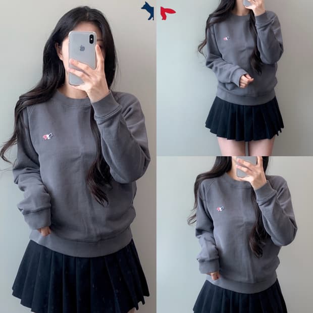 메종키츠네 맨투맨